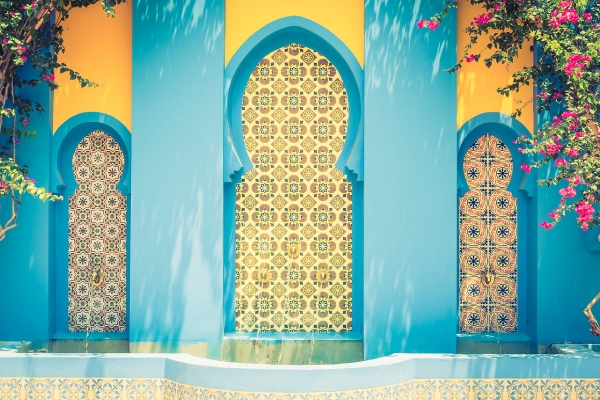 Découvrez le charme et la beauté d'un jardin marocain